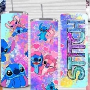 Colorful Stitch Tumbler Set